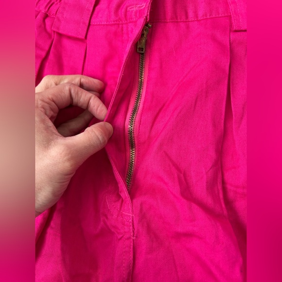 Vintage high waist bright pink short - Picture 6 of 14